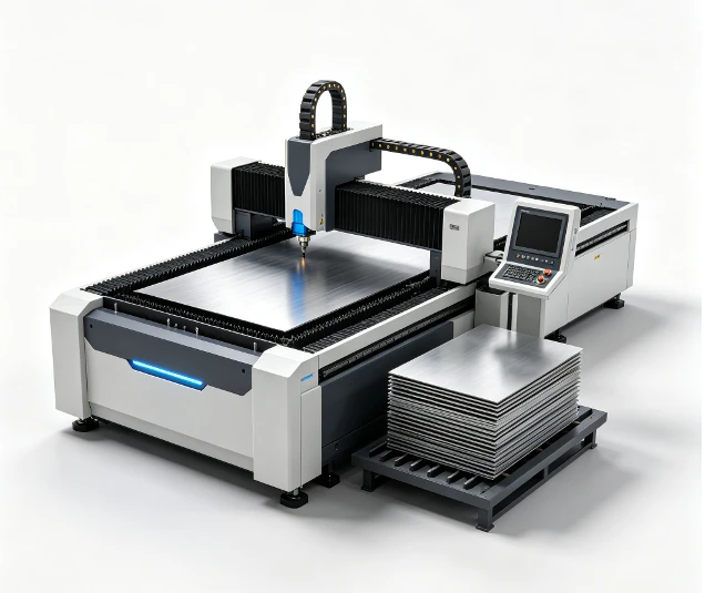 Sistema de corte por láser CNC con carga automática